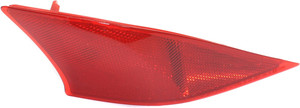 Rear Bumper Reflector Light for Lexus IS200T/IS250/IS300/IS350 2014-2020, Right Passenger, Excludes C Model, Replacement