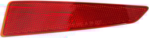 Rear Bumper Reflector Light for Lexus RX350/RX450H (2016-2019), RX350L/RX450HL (2018-2022), Right Passenger Side, Replacement (CAPA Certified)