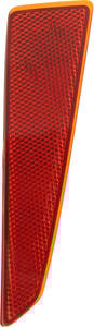 Rear Bumper Reflector Light for Lexus RX350 2016-2019, RX450H 2016-2019, RX350L 2018-2022, RX450HL 2018-2022, Left Driver Side, Replacement (CAPA Certified)