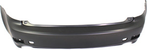 Rear Bumper Cover for Lexus IS250/IS350 2009-2013, Primed (Ready to Paint), Excluding C Model, without Parking Distance Control Sensor Holes and Pre-Collision System, Replacement (CAPA Certified)