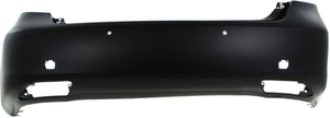 Primed (Ready to Paint) Rear Bumper Cover for Lexus LS460/LS600H 2007-2009 with Parking Assist Sensor Holes, Replacement