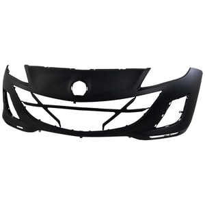 Front Bumper Cover for 2010-2010 Mazda 3, Primed (Ready to Paint), 2.0L Engine, Replacement