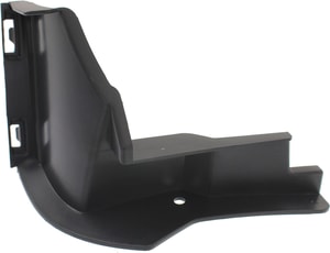 Front Bumper Retainer for Mercedes-Benz C-Class 2012-2014, Left Driver, Inner, Black, with AMG Package, Coupe/Sedan, Replacement
