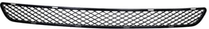 Front Bumper Grille for Mercedes-Benz ML-Class 2006-2008, Textured Black, Air Inlet, Without AMG Styling Package, Without Sport Package, Replacement