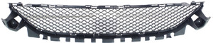 Front Bumper Grille for Mercedes-Benz C-Class 2015-2018, Center, Textured Black, with AMG Styling Package, Excluding C63/C350, Convertible/Coupe/Sedan, Replacement