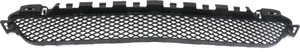 Front Bumper Grille for Mercedes C300 (2015-2018), Center, Textured Black, Without AMG Styling and Luxury Package, Convertible/Coupe/Sedan, Replacement