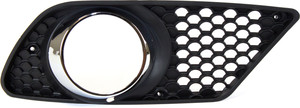 Front Fog Light Molding for Mercedes-Benz C-Class 2008-2011, Right Passenger, Paint to Match, with AMG Package, Replacement