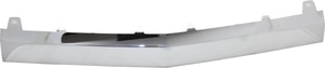 Front Bumper Molding for Mercedes Benz C300/C400 (2015-2018) - Chrome Center with AMG Styling Package, Without Night Package, for Convertible/Coupe/Sedan, Replacement