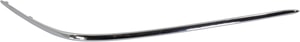 Front Bumper Molding for Mercedes-Benz S-Class (Chassis 220) 2000-2002, Right Passenger Side, Replacement