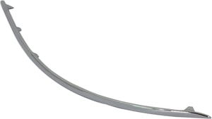 Front Bumper Molding for Mercedes-Benz C-Class 2008-2011, Left Driver Side, Excludes AMG Styling Package, Replacement