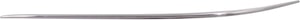 Front Bumper Molding for Mercedes-Benz CLK-Class 2006-2009, Left Driver, Chrome, Replacement