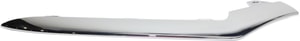 Front Bumper Molding for Mercedes-Benz E-Class 2014-2016, Right Passenger Side, Chrome, with AMG Styling Package, Sedan/Wagon, Excluding E63 Model, Replacement
