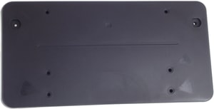 Front License Plate Bracket for Mercedes-Benz C300 Sedan 2015-2018, Textured, without AMG Styling Package, with Luxury Package, Replacement