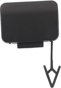 Front Bumper Tow Hook Cover for Mercedes-Benz C-Class 2002-2005, Coupe, Ready to Paint, Replacement
