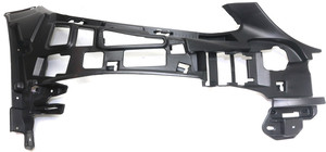 Upper Cover Front Bumper Support for Mercedes C-Class 2015-2018 Right Passenger, Plastic, Excluding C63/C350, Convertible/Coupe/Sedan, with AMG Styling Package, Replacement