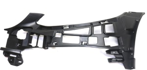 Front Bumper Support Upper Cover, Plastic for Mercedes-Benz C-Class 2015-2018, Left Driver, Convertible/Coupe/Sedan, with AMG Styling Package, Excluding C63/C350, Replacement
