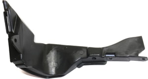 Front Bumper Support, Lower Cover, Plastic for Mercedes Benz C-Class 2015-2018 Right Passenger, Exc. C63/C350, Convertible/Coupe/Sedan, with AMG Styling Package, Replacement