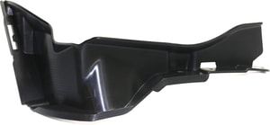 Front Bumper Support Lower Cover, Plastic, for 2015-2018 C-Class Mercedes Benz, Left Driver, Excluding C63/C350, Convertible/Coupe/Sedan, with AMG Styling Package, Replacement