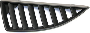 Paintable Shell and Insert Grille for 2004-2005 Mitsubishi Lancer Sedan/Wagon with ABS, Left Driver Side, 7 Strips, Replacement