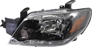 Headlight Assembly for Mitsubishi Outlander 2003-2004, Left Driver Side, Halogen, without Relay, Replacement