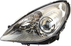 Headlight Assembly for Mercedes-Benz SLK-Class 2005-2011, Left Driver, Halogen, Without Sport Package, Replacement