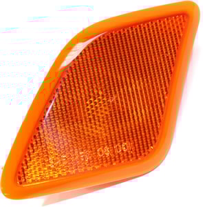 Front Side Marker Light Lens and Housing for Mercedes-Benz S-Class 2010-2013, Left Driver, Replacement