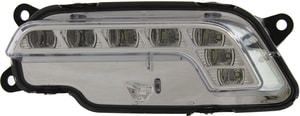 Assembly Driving Light for Mercedes-Benz E-Class 2010-2016 Left Driver, with Light Package, Sedan (2010-2013, Coupe/Convertible/Wagon), Replacement