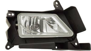Front Fog Light Assembly for 2010-2011 Mazda 3, Right Passenger, Compatible with 2.5L Engine, Replacement