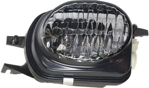 Front Fog Light Assembly for Mercedes-Benz C-Class (2001-2007), Right Passenger Side, Compatible with AMG Styling Package, CL/SLK-Class with Sport Package, Replacement