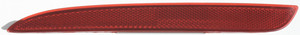 Rear Bumper Reflector Light for Mazda 3 2010-2013, Left Driver Side, Replacement