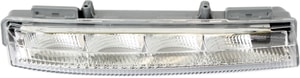 Driving Light Assembly for Mercedes-Benz SLK-Class 2012-2016, Right Passenger, Excludes C63/SLK55 Models, Replacement