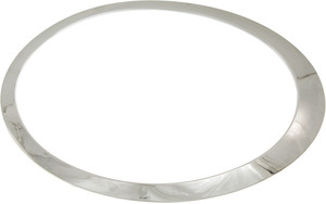 Headlight Bezel for Cooper 2007-2015, Right Passenger Side, Chrome, Suitable for Convertible 2009-2015, Coupe, Hatchback 2007-2013, and Wagon Models, Replacement