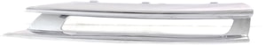 Right Passenger Driving Light Molding for Mercedes-Benz ML-Class 2012-2015, Chrome, with AMG Styling Package, Excluding ML350/ML63, Replacement