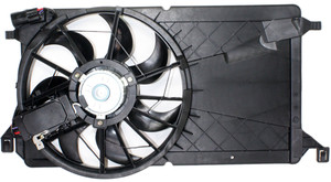 Radiator Fan Assembly for Mazda 3 Models 2004-2009, Without Turbo, Includes Control Module, Replacement