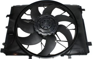 Radiator Fan Assembly for Mercedes-Benz C-Class 2008-2015, CLS400 2015-2018, E-Class 2010-2017, SLC-Class 2017-2020, Replacement