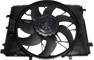 Radiator Fan Assembly for Mercedes-Benz C-Class 2008-2015, CLS400 2015-2018, E-Class 2010-2017, SLC-Class 2017-2020, Replacement