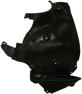 Front Fender Liner for Mercedes-Benz CLK-Class 2003-2009, Right Passenger Side, Rear Section, Replacement