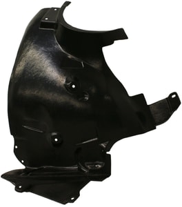 Front Fender Liner Left Driver, Rear Section for Mercedes-Benz CLK-Class 2003-2009, Replacement
