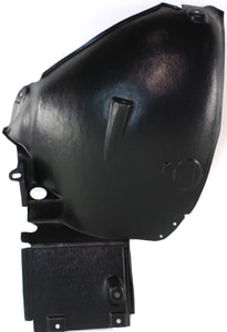 Right Passenger Front Fender Liner, Rear Section for Mercedes-Benz S-Class 2007-2013, Replacement