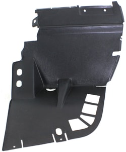 Front Fender Liner for Mercedes-Benz SL-Class (1996-2002), Left Driver Side, Front Section, Replacement