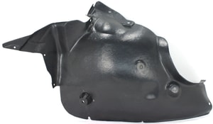 Front Fender Liner for Mercedes-Benz SLK-Class 2005-2011, Right Passenger Side, Rear Section, Replacement