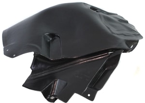Front Fender Liner for Mercedes-Benz E-Class 2010-2017, Right Passenger Side, Rear Section, Convertible/Coupe, Replacement