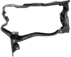 Radiator Support Left Driver Headlight Mounting Panel for Mercedes-Benz E-Class 2010-2013, Plastic with Steel, Sedan/Wagon, Replacement