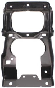 Radiator Support Center for Mercedes-Benz E-Class 2003-2009, Hood Latch Support, Steel, Sedan/Wagon, Replacement