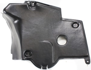 Engine Splash Shield for Mercedes-Benz S-Class 1992-1999, Under Cover, Left Driver Rear, Coupe/Sedan, (140) Chassis, Replacement