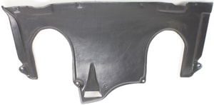 Engine Splash Shield for Mercedes-Benz S-Class (2000-2006), Under Cover, Rear, AWD (All-Wheel Drive), (220) Chassis, Replacement