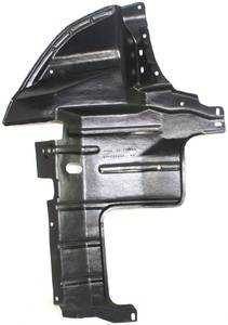 Engine Splash Shield for Mitsubishi Outlander 2003-2006, Under Cover, Right Passenger, Replacement