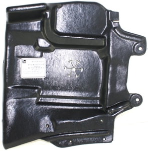Engine Splash Shield for Mitsubishi Outlander 2003-2006, Under Cover, Right Passenger, Replacement