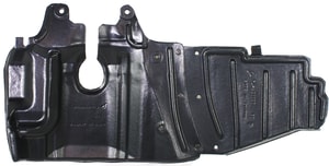 Engine Splash Shield for Mitsubishi Lancer 2002-2007, Under Cover, Right Passenger Side, Replacement