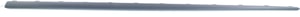 Rocker Panel Molding for Mercedes-Benz S-Class 2014-2020 Right Passenger, Front Section, Primed (Ready to Paint), with AMG Styling Package, Excludes S63/S65, Sedan, Replacement